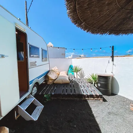 Luksustelt Glamping Caravan Lanzarote Tinajo