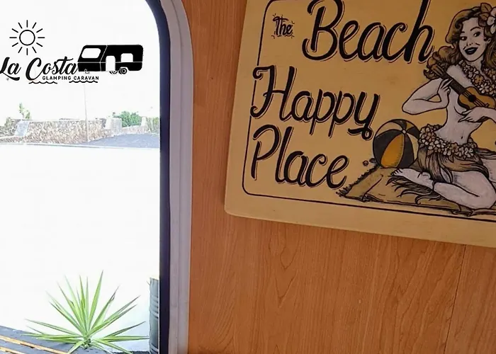 Campo de lujo Glamping Caravan Lanzarote