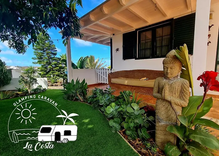 Glamping Caravan Lanzarote Campo de lujo