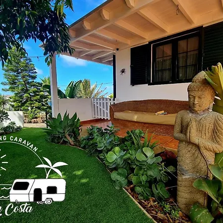 Glamping Caravan Lanzarote Luxury tent