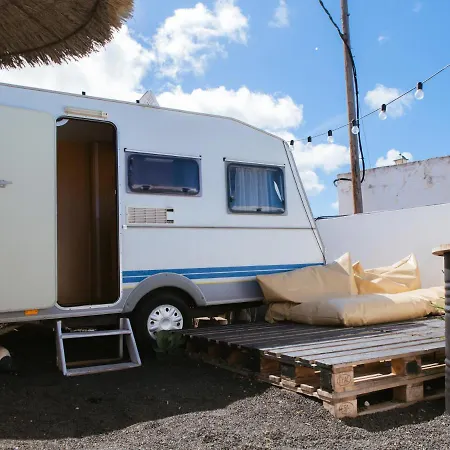 Glamping Caravan Lanzarote Luxury tent