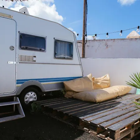 Glamping Caravan Lanzarote Luxury tent
