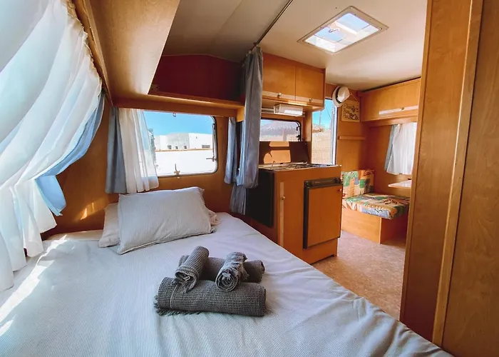 Tente de luxe Glamping Caravan Lanzarote Tinajo