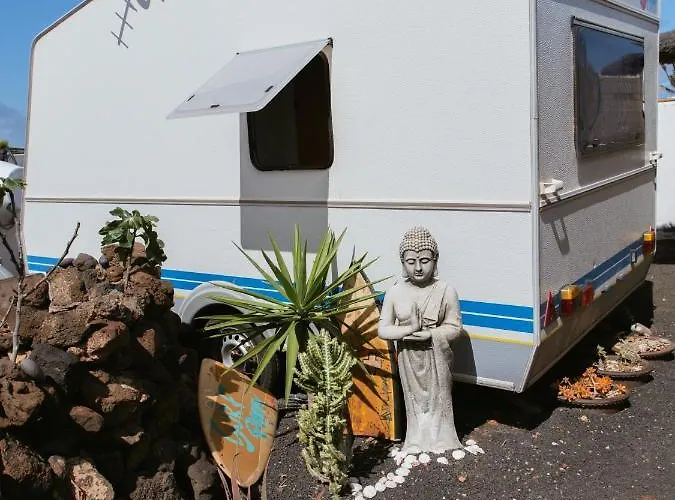 Glamping Caravan Lanzarote Tente de luxe Tinajo