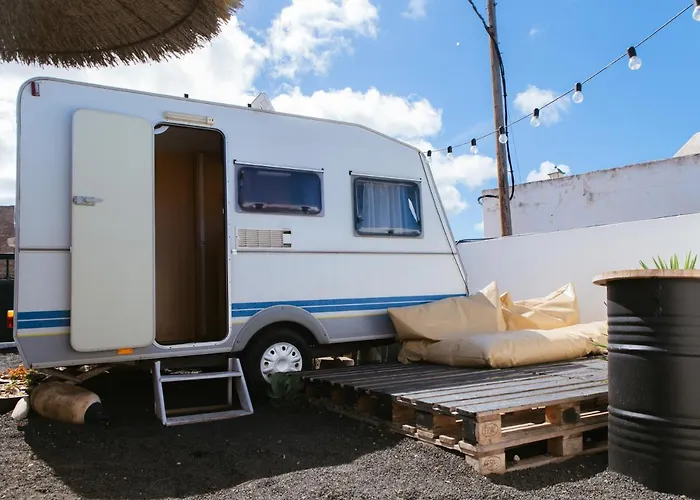 Glamping Caravan Lanzarote Luxuszelt
